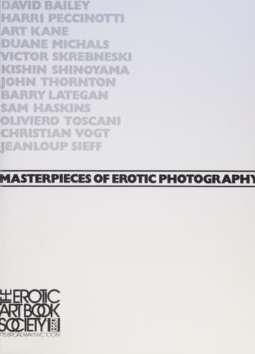 Cover image for Masterpieces of erotic photography