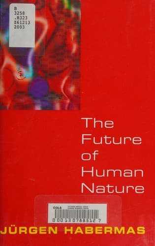 Cover image for The future of human nature