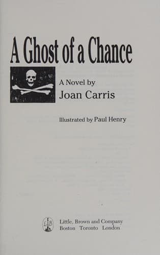 Cover image for A ghost of a chance