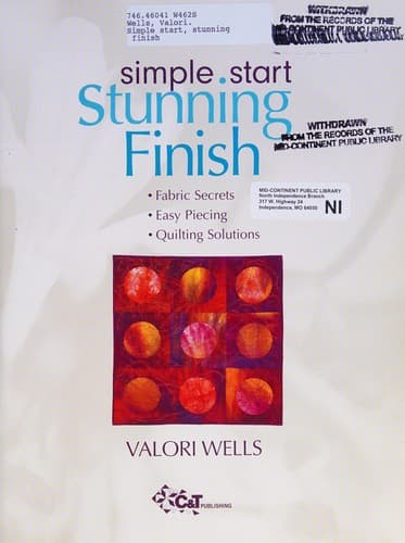 Cover image for Simple start--stunning finish