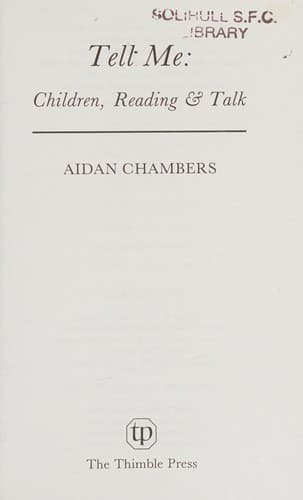 Cover image for Tell me
