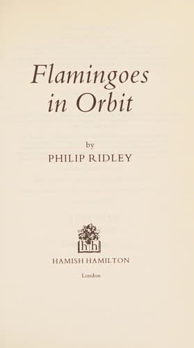Cover image for Flamingoes in orbit.