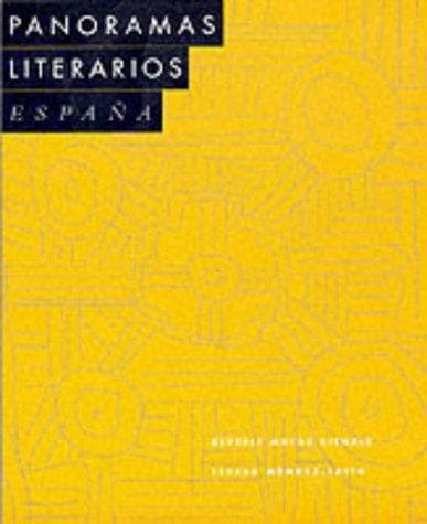 Cover image for Panoramas Literarios Espana