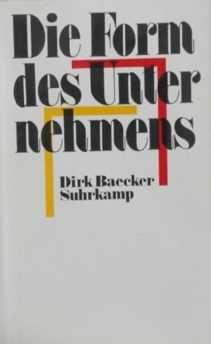 Cover image for Die Form des Unternehmens
