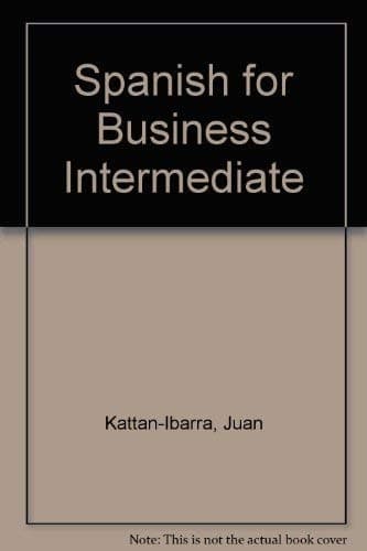 Cover image for Spanish for Business Intermediate