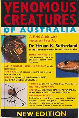 Cover image for Venomous creatures of Australia