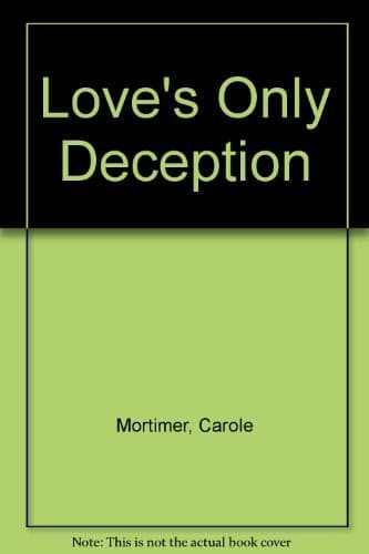 Cover image for Love's Only Deception