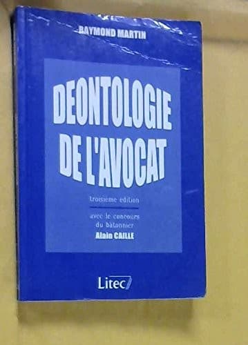 Cover image for Déontologie de l'avocat