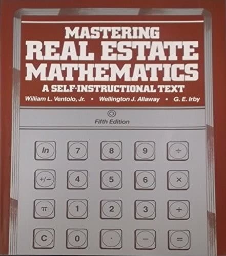 Cover image for Mastering real estate mathematics