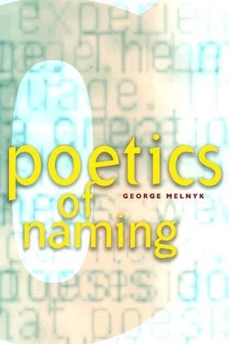 Cover image for Poetics of naming