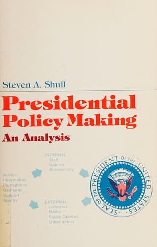 Cover image for Presidential policy making