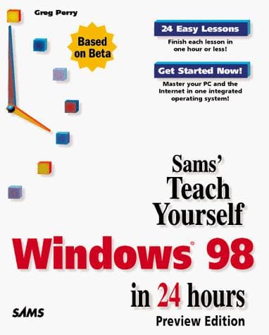Cover image for Sams' teach yourself Windows 98 in 24 hours