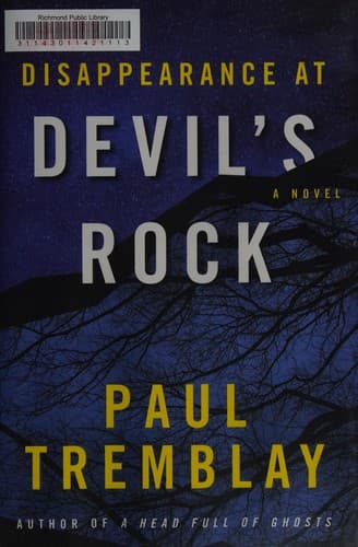Cover image for Disappearance at Devil's Rock