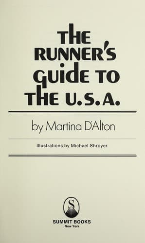 Cover image for The runner's guide to the U.S.A.