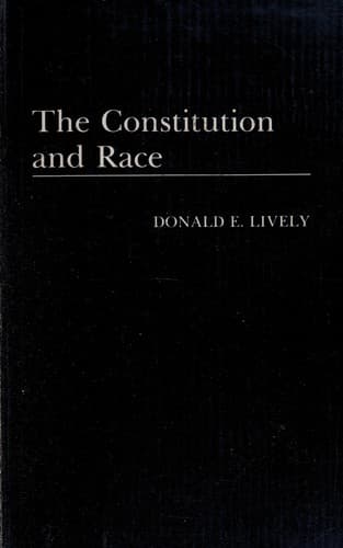 Cover image for The Constitution and race