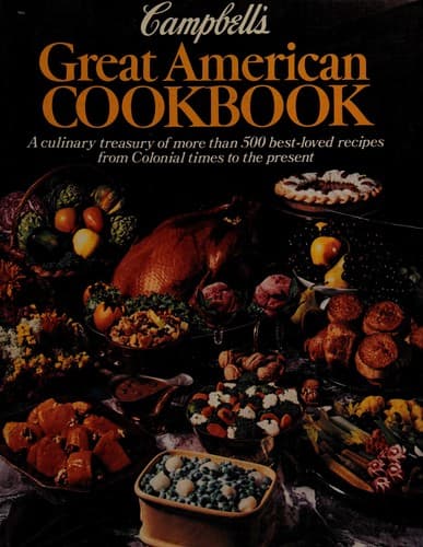 Cover image for Campbell's great American cookbook.