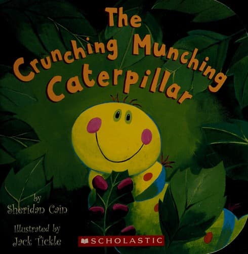 Cover image for The crunching munching caterpillar