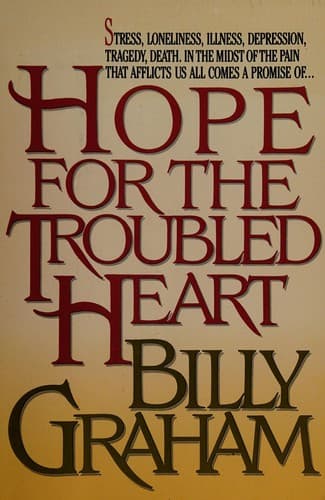 Cover image for Hope for the troubled heart