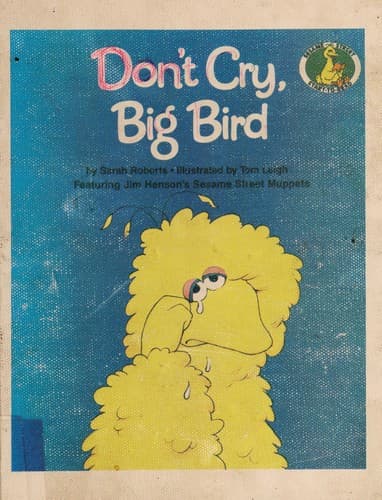 Cover image for Don't cry, Big Bird