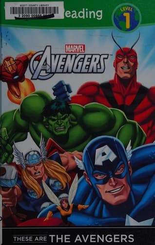 Cover image for These are the Avengers