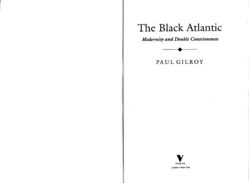Cover image for The Black Atlantic