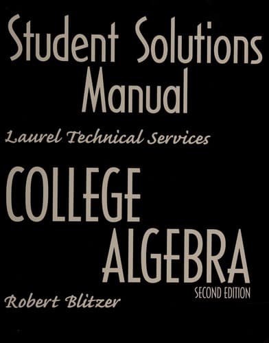 Cover image for College algebra