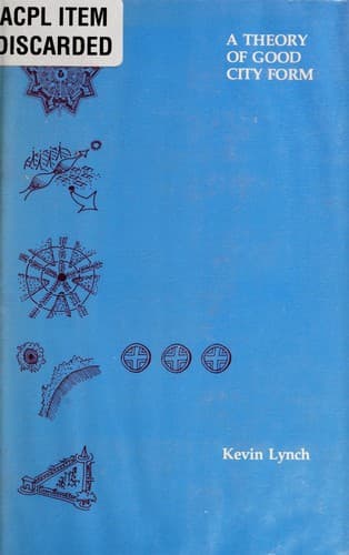 Cover image for A Theory of Good City Form