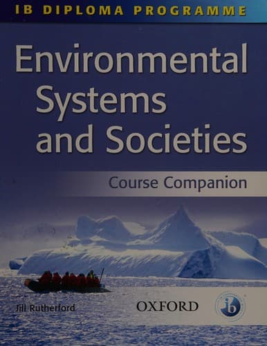 Cover image for Environmental systems and societies