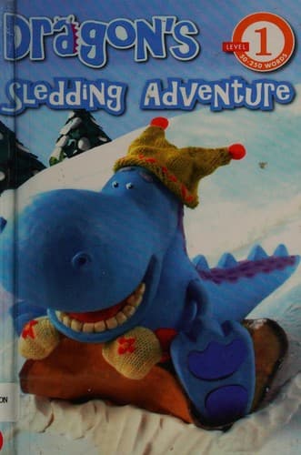 Cover image for Dragon's sledding adventure