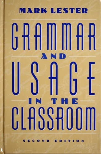 Cover image for Grammar and usage in the classroom