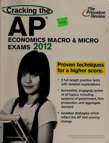Cover image for Cracking the AP economics macro & micro exams