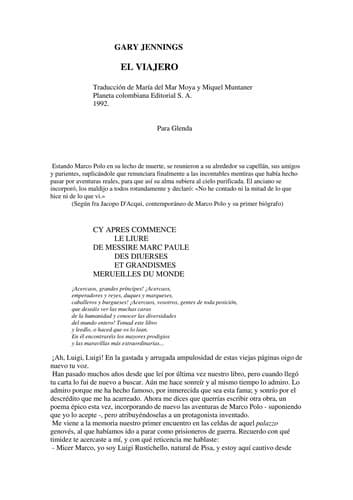 Cover image for El Viajero