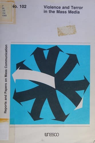 Cover image for Violence and terror in the mass media