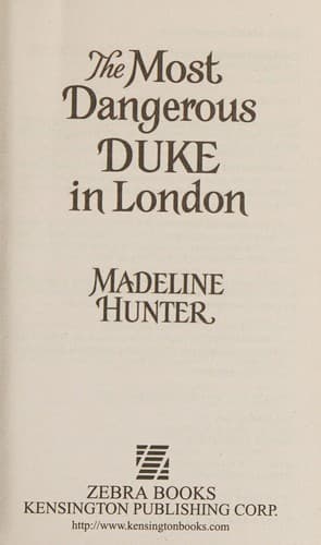 Cover image for The most dangerous duke in London