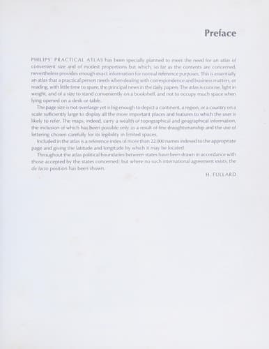 Cover image for Philips' new practical atlas