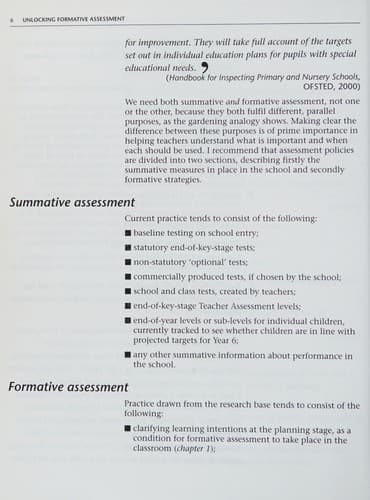 Cover image for Unlocking formative assessment