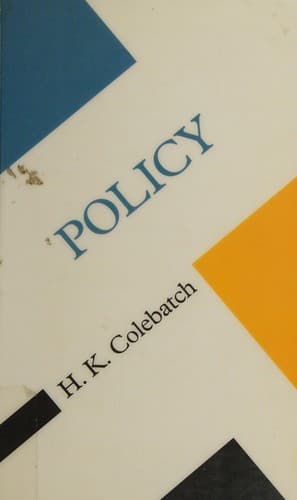 Cover image for Policy