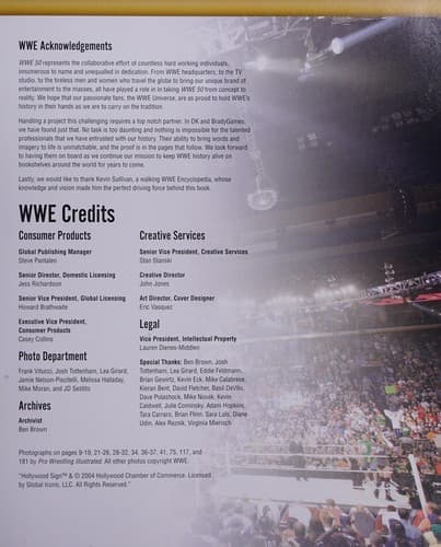 Cover image for WWE 50