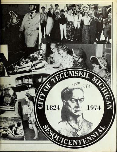 City of Tecumseh, Michigan sesquicentennial, 1824-1974