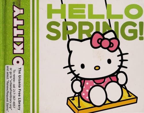 Cover image for Hello Kitty, hello spring!