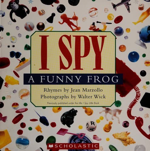 Cover image for I spy a funny frog