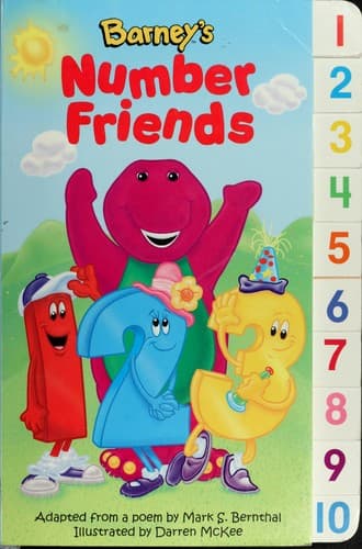 Cover image for Barney's number friends