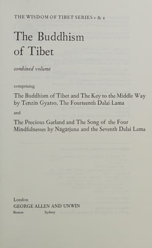 Cover image for The Buddhismof Tibet