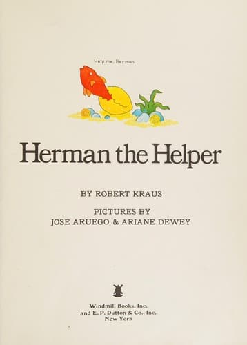Cover image for Herman the helper.
