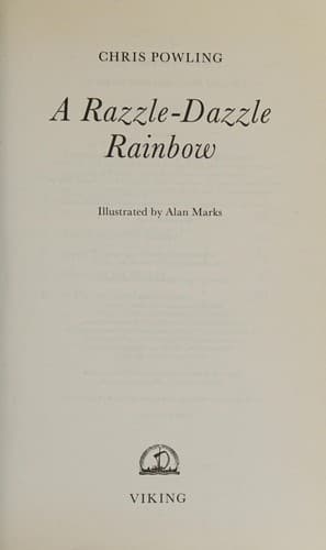 Cover image for A razzle-dazzle rainbow