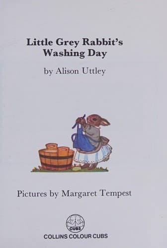 Cover image for Little Grey Rabbit's washing day