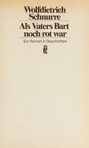 Cover image for Als Vaters Bart noch rot war