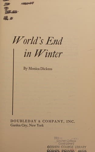 Cover image for World's End in winter.