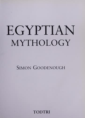 Cover image for Egyptian mythology