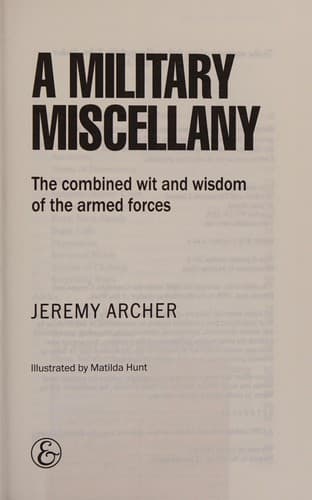 Military Miscellany